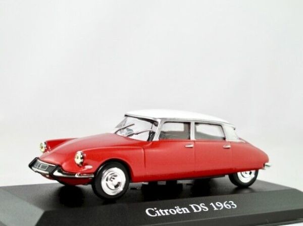 ATL2891005 - CITROEN DS 1963 red with white roof - 1