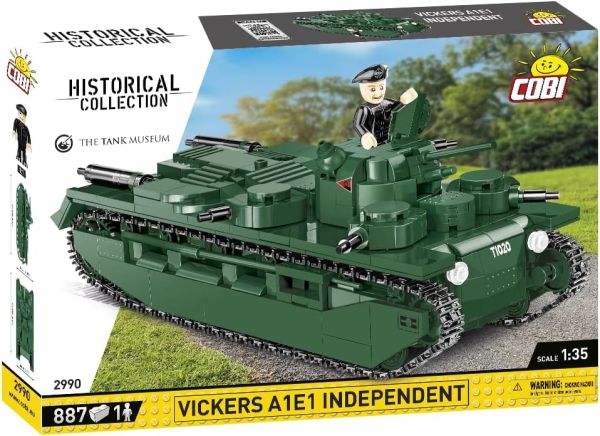 COB2990 - Tank VICKERS A1E1 Independent - 887 pcs - 1