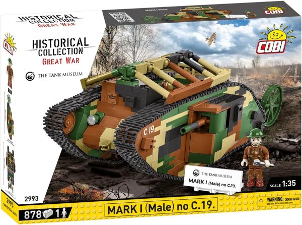 COB2993 - Tank MARK I no C.19 - 878 Pieces - 1