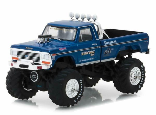 GREEN29934 - FORD F-250 Monster Truck 1974 under blister - 1