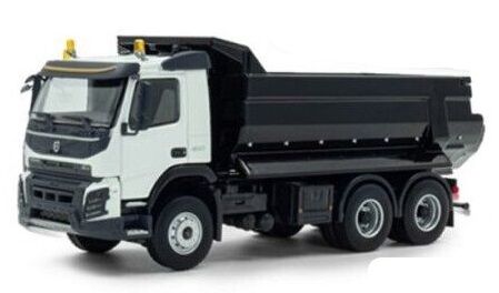 MOT300090 - VOLVO FMX 6x4 Tipper White Limited Edition of 750 pieces. - 1