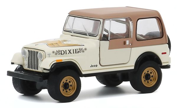 GREEN30175 - JEEP CJ-7 1979 Golden Eagle from the DIXIE series in blister pack - 1