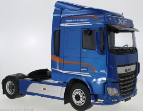 PRX30221 - 2018 DAF XF Space Cab 4x2 Metallic Blue - 1