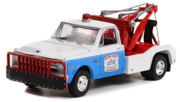 GREEN30324 - CHEVROLET C-30 HAZZARD COUNTRY GARAGE recovery vehicle in blister pack - 1