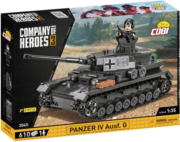 COB3045 - Tank PANZER IV Ausf. G - 610 Pieces - 1