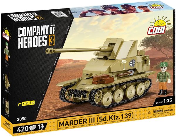 COB3050 - Tank MARDER III Sd.Kfz.139 - 420 Pieces - 1