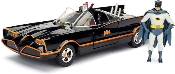 JAD30873 - BATMOBILE Classic Kit with BATMAN AND ROBIN 1966 - 1