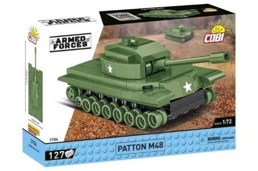 COB3104 - PATTON M48 Tank - 127 Pieces - 1