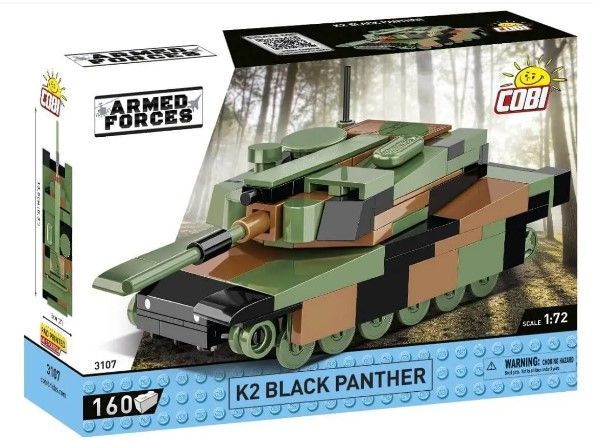 COB3107 - K2 BLACK PANTHER Tank - 160 Pieces - 1