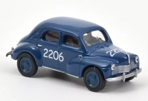 NOREV310937 - RENAULT 4CV 1954 Racing #2206 Blue - 1