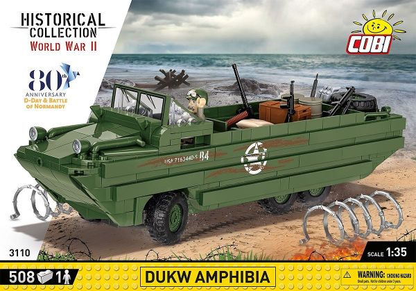 COB3110 - DUKW Amphibious - 80th Anniversary D-Day - 508 pieces - 1