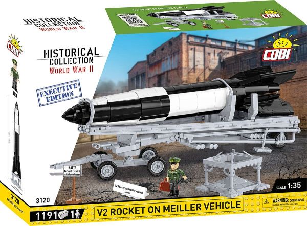 COB3120 - V2 rocket on Meiller vehicle - Exclusive Edition - 1210 Parts - 1