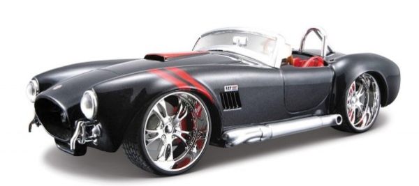 MST31325ZW - SHELBY Cobra 427 Black with red stripes - 1