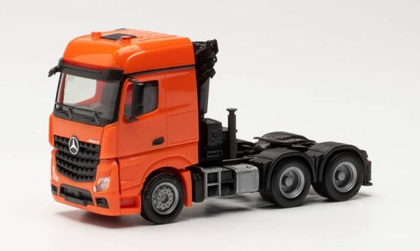 HER313315-002 - MERCEDES ARCOS 6X2 with unloading crane and rear support - 1