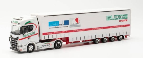 HER314374 - SCANIA CS 20 HD 4x2 MEUSBURGER semi-trailer BLS BUDDE LOGISTIK SPEDITION - 1