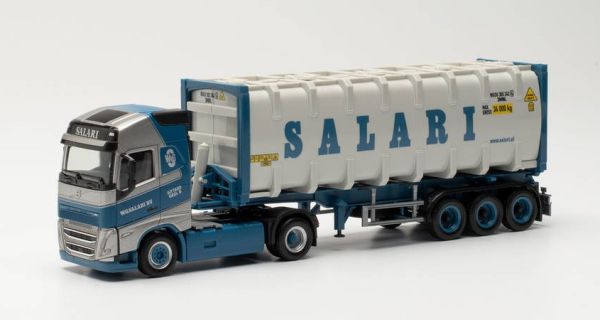 HER314718 - VOLVO FH 4X2 with 3-axle container trailer SALARI - 1