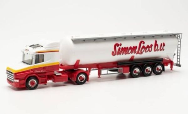 HER314824 - SCANIA 4x2 silo semi-trailer Simon Loos - 1