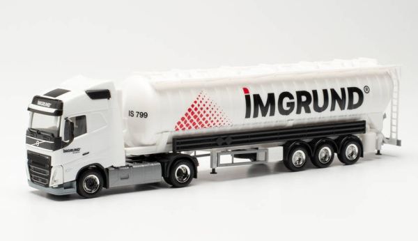 HER314961 - VOLVO FH 4X2 with 3-axle suction silo trailer IMGRUND - 1