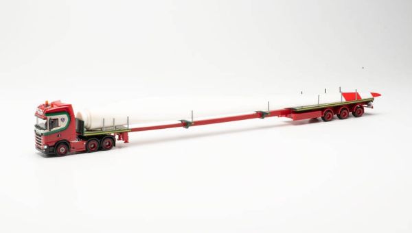 HER315524 - SCANIA CS 20 HD 6x4 with 3-axle flatbed teletrailer G. VLASTUIN TRANSPORTE - 1