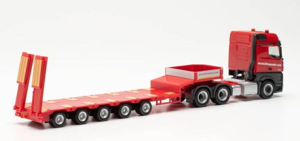 HER315579 - MERCEDES ACTROS BIGSPACE 6x4 with MORSCHHAUSER 5-axle low loader - 1