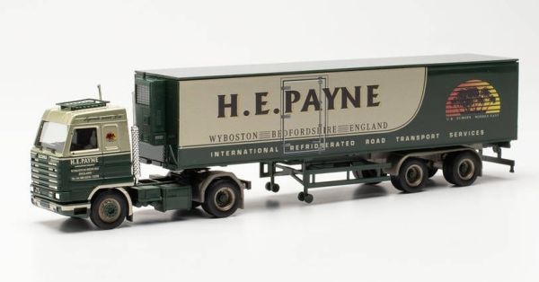 HER315661 - SCANIA 143 4x2 with 3-axle 2-axle HE PAYNE trailer - 1