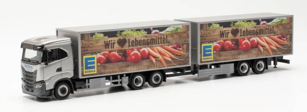 HER315746 - IVECO S-WAY ND LNG 6x4 with 2-axle refrigerated trailer EDEKA - 1