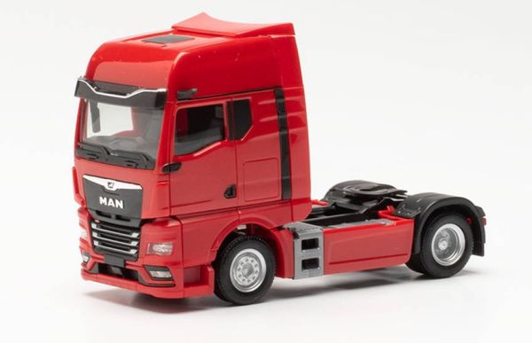 HER315869 - MAN TGX GX 4x2 red with mirror cameras - 1