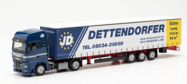 HER315920 - MAN TGX GX 4x2 with 3-axle trailer DETTENDORFER - 1