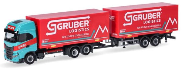 HER316675 - IVECO S-Way LNG 6x4 carrier with trailer 2 Axles GRUBER Logistics - 1