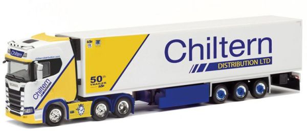 HER316712 - SCANIA CS 20 HD 6x2 with 3-axle fridge trailer CHILTERN - 1