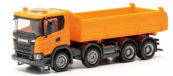 HER316996 - SCANIA XT17 8x4 tipper Orange - 1