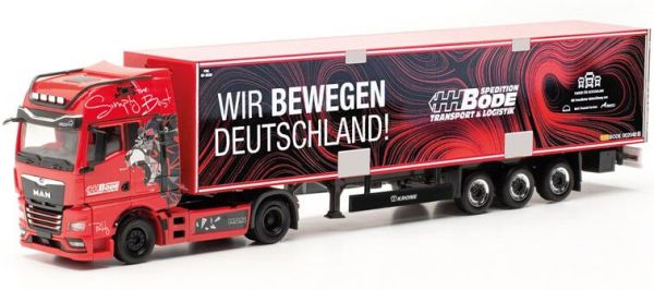 HER317139 - MAN TGX GX 4x2 with 3-axle fridge trailer HH Bode - 1