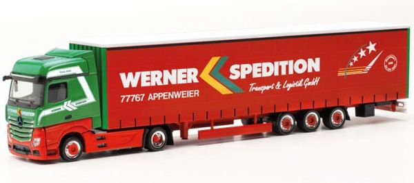 HER317214 - MERCEDES-BENZ Actros 4x2 with trailer 3 Axles WERNER - 1