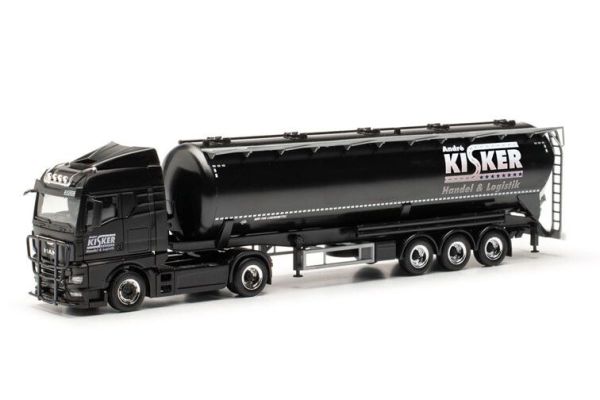 HER317252 - MAN TGX GM 4x2 with 3-axle silo trailer KISKER - 1