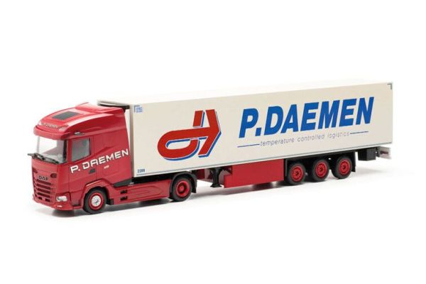 HER317283 - DAF XG 4x2 with 3-axle fridge trailer P.DAEMEN - 1