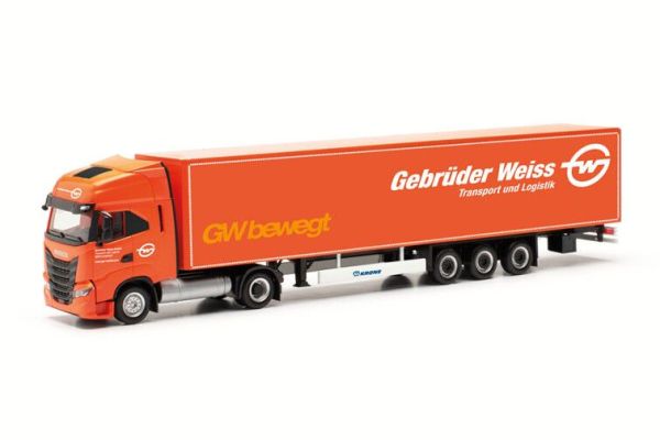 HER317344 - IVECO S-Way LNG 4x2 with 3-axle trailer GEBRUDER WEISS - 1