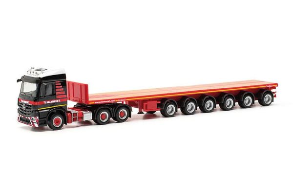 HER317504 - MERCEDES BENZ Arocs S with 6-axle flatbed MAMMOET - 1