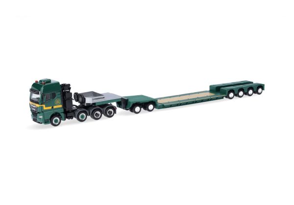 HER317580 - MAN TGX GX 8x4 with low bed 2 + 4 axles PENDEL X THOMEN - 1