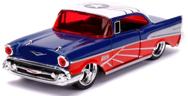 JAD31762 - CHEVROLET BEL-AIR Hard-Top Blue and Red 1957 MARVEL Avengers - 1