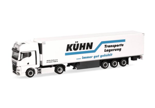 HER318020 - MAN TGX GX 4x2 with KUHN 3-axle refrigerated trailer - 1