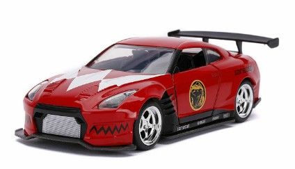 JAD31827 - NISSAN GT-R (R35) POWER RANGER Red - 1