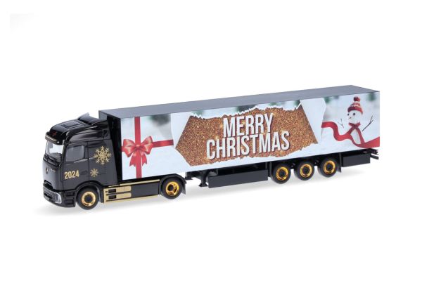 HER318310 - MERCEDES BENZ Actros 600 4x2 with 3-axle trailer CHRISTMAS 2024 - 1