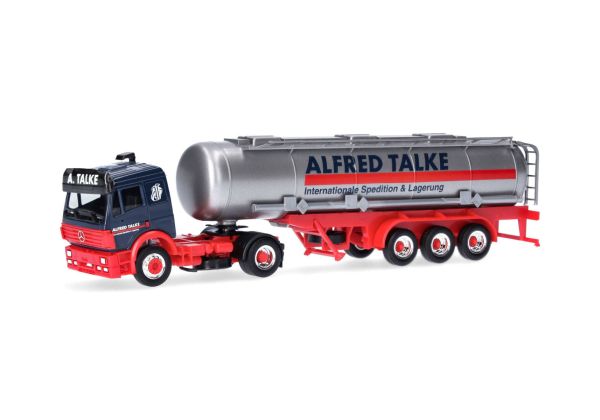 HER318686 - MERCEDES BENZ SK 4x2 with tank 3 axles TALKE - 1