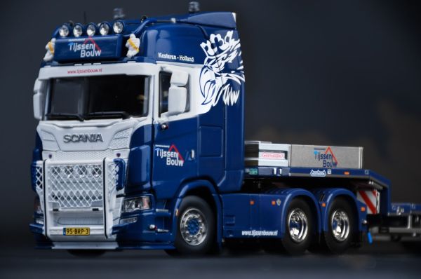 IMC32-0167 - SCANIA S V8 HIGH ROOF 6x4 with 3-axle low loader NOOTEBOOM TIJSSEN BOUW - 1