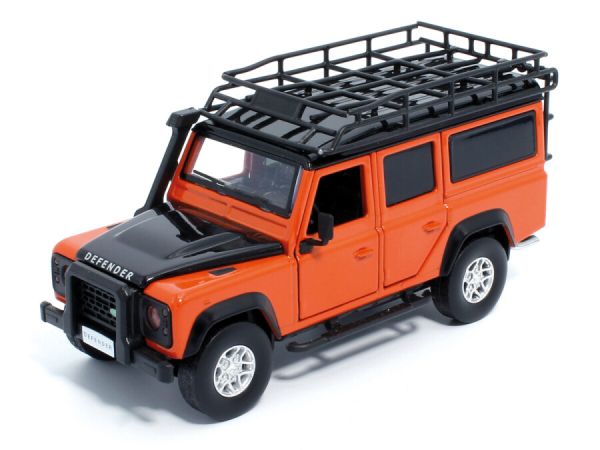 TAY32105010 - LAND ROVER defender 110 Orange with lights and sounds - 1