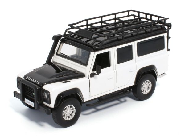 TAY32105011 - LAND ROVER Defender 110 white with sounds and lights - 1