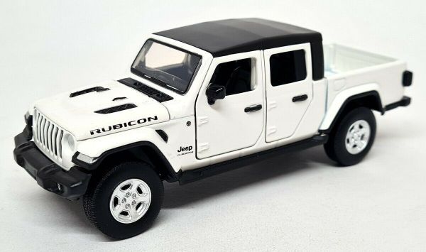 TAY32130002 - JEEP Gladiator White with sounds and lights - 1