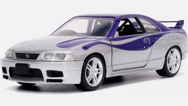 JAD32587 - NISSAN Skyline GT-R - TOKYO Drift 1995 Silver FAST and FURIOUS - 1