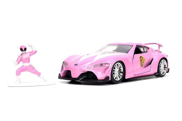 JAD33079 - TOYOTA FT-1 Concept with Pink POWER RANGER - 1