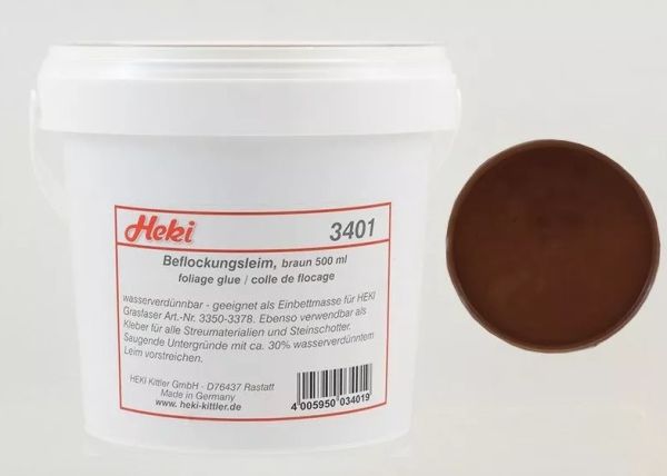 HEK3401 - Glue for brown flocking 500ml - 1